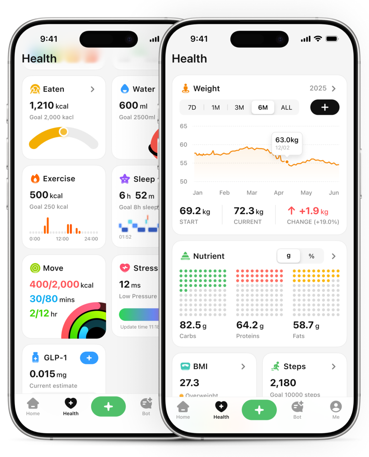 TrackUp : AI Calorie & Health Tracker